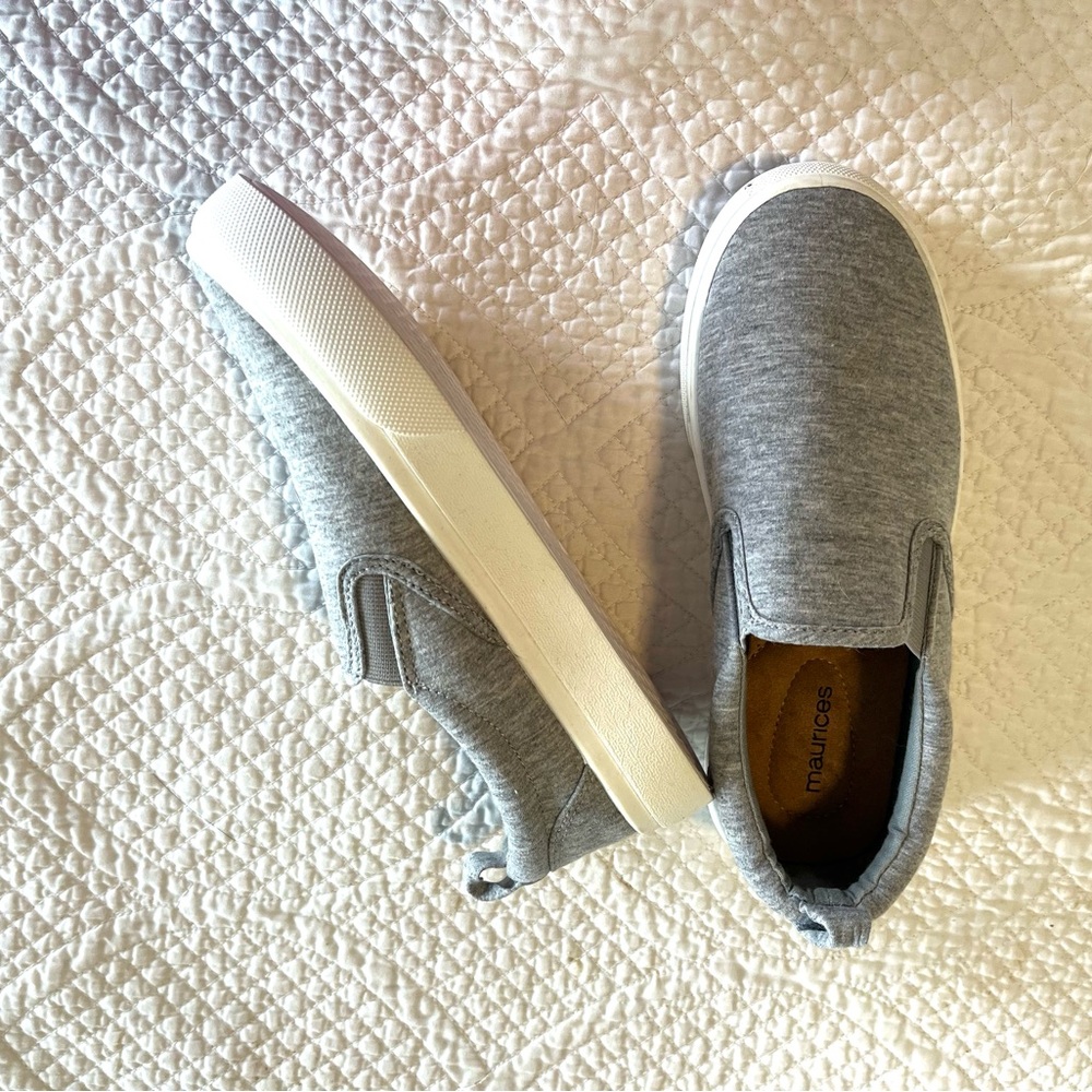 Gray Slip-On women’s Shoes